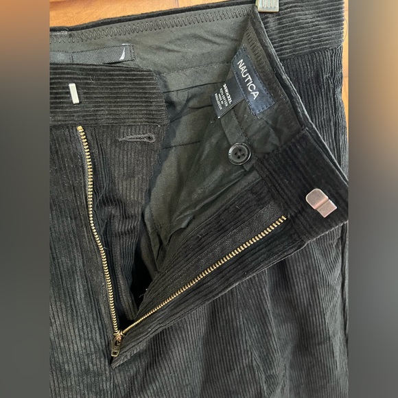 👀🆕34W x 32L NWT Corduroy Pants | Black | NAUTICA | Men’s 34W x 32L - Picture 6 of 9